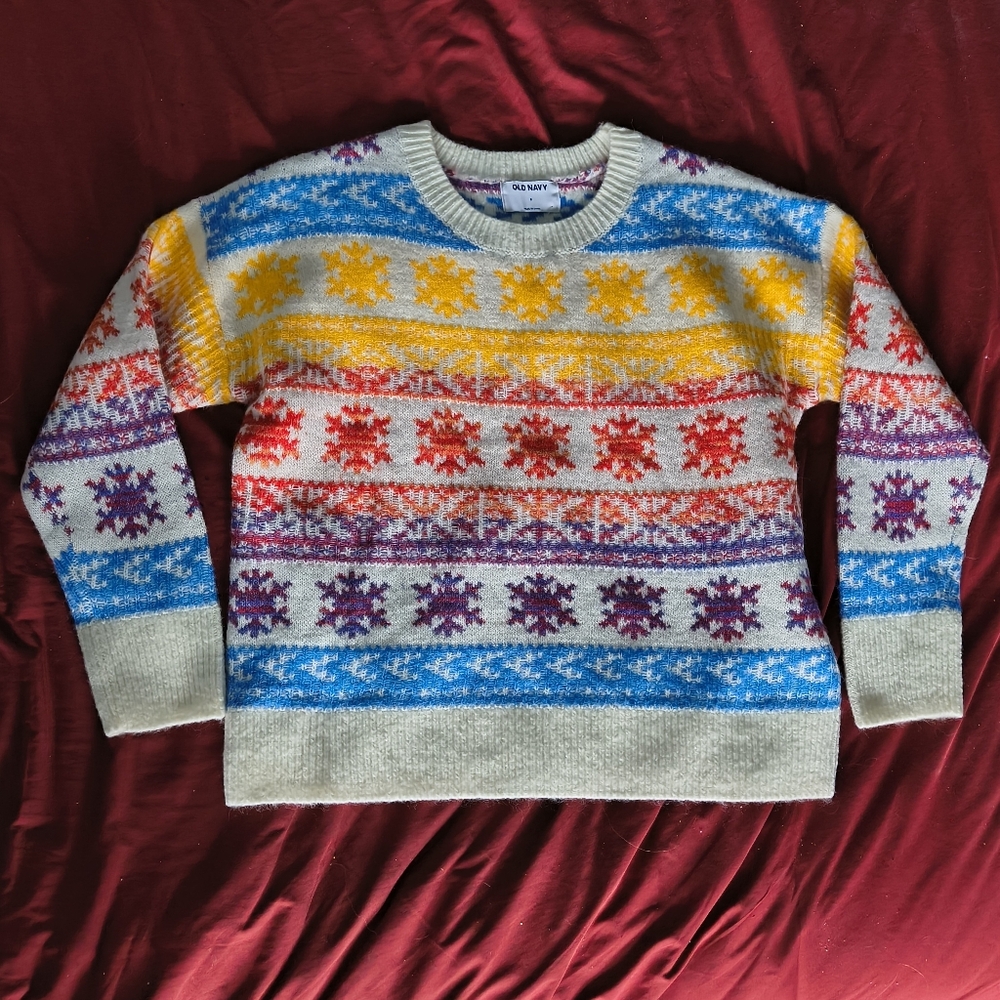 NWT Old Navy Snowflake Sweater